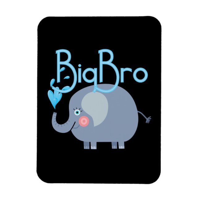 Elephant Big Bro Magnet (Vertikal)