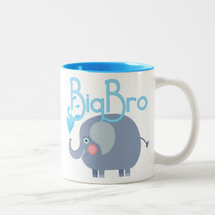 Elephant Big Bro Zweifarbige Tasse
