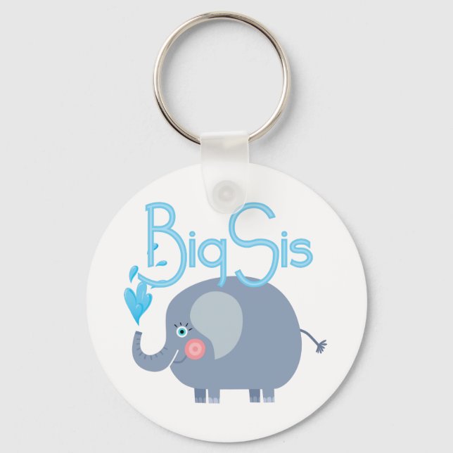 Elephant Big Sis Schlüsselanhänger (Vorderseite)