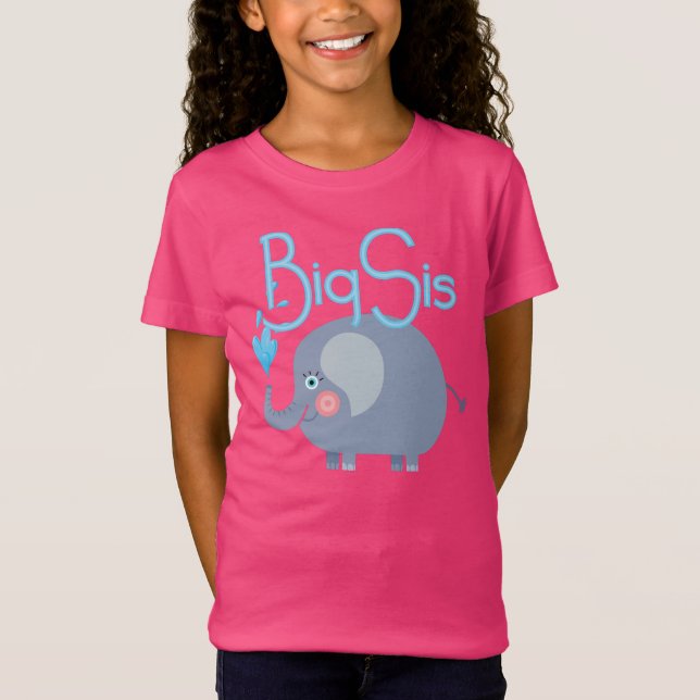 Elephant Big Sis T-Shirt (Vorderseite)