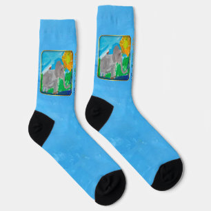 Elephant & Bird Crew Socks Socken