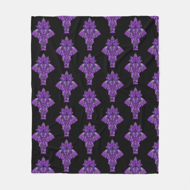 Elephant Blanket Fleecedecke (Vorderseite)