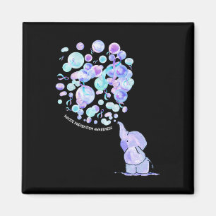 Elephant Blue Lila Balloons Suicide Prevention A Magnet