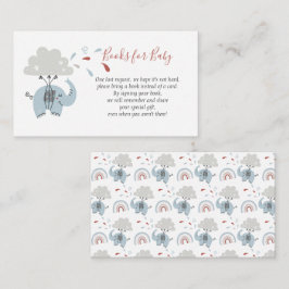 Elephant Blue Niedlich Boy's Books for Baby Begleitkarte