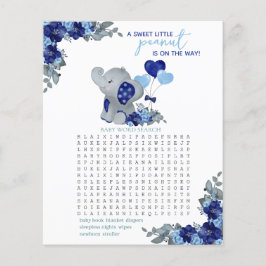 Elephant Boy Baby Shower Game