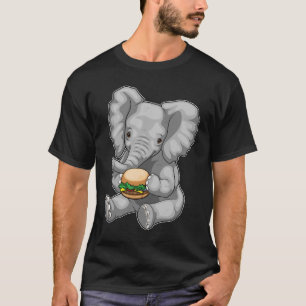 Elephant Burger T-Shirt