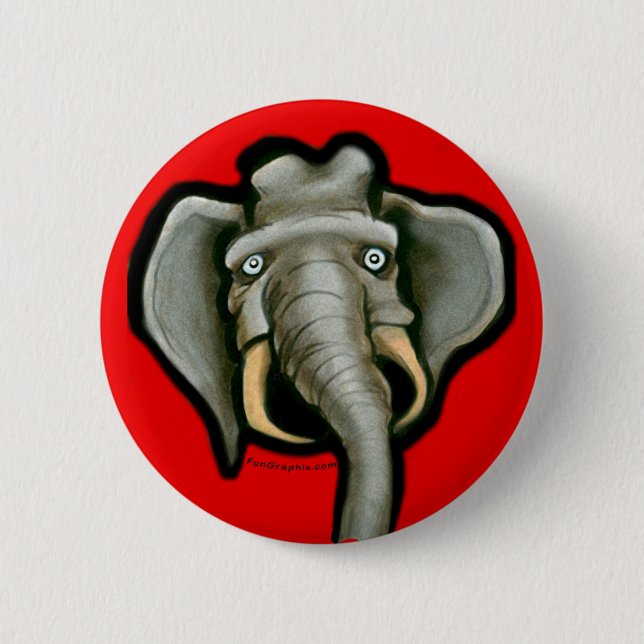 Elephant Button (Vorderseite)