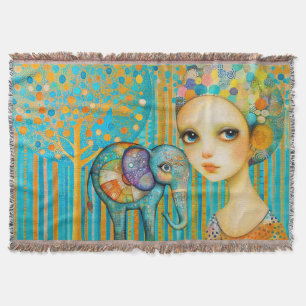 Elephant Charm Decke