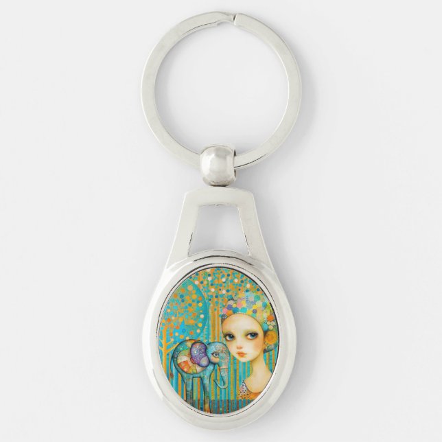 Elephant Charm Schlüsselanhänger (Vorderseite)