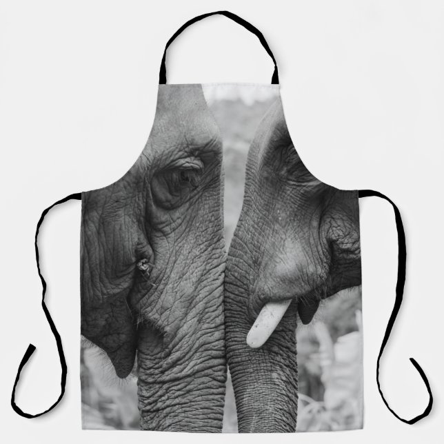 ELEPHANT COUPLE SCHÜRZE (Vorderseite)