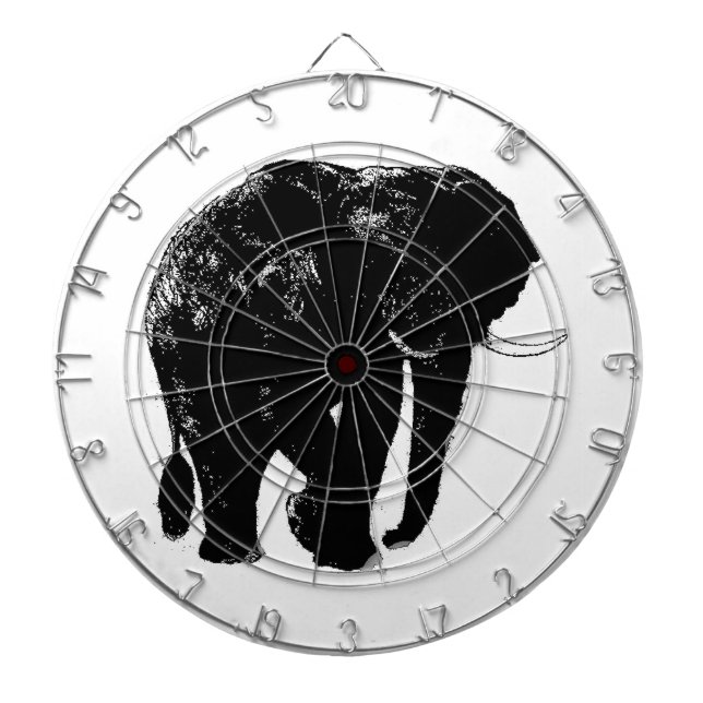 Elephant Dartboard Dartscheibe (vorne)
