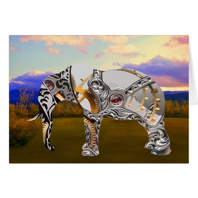 Éléphant de Clockwork (Devant horizontal)