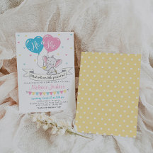 Elephant der Party Einladung