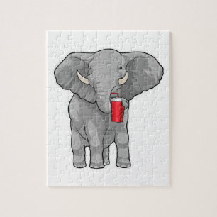 Elephant Drinking mug