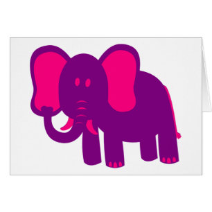 Éléphant drôle mignon