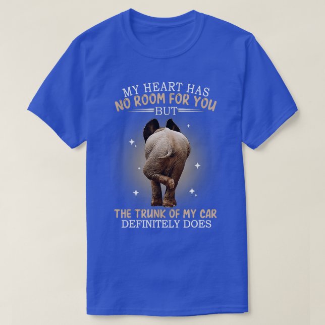 Elephant du riechst wie Drama und Kopfschmerzen T-Shirt (Design vorne)