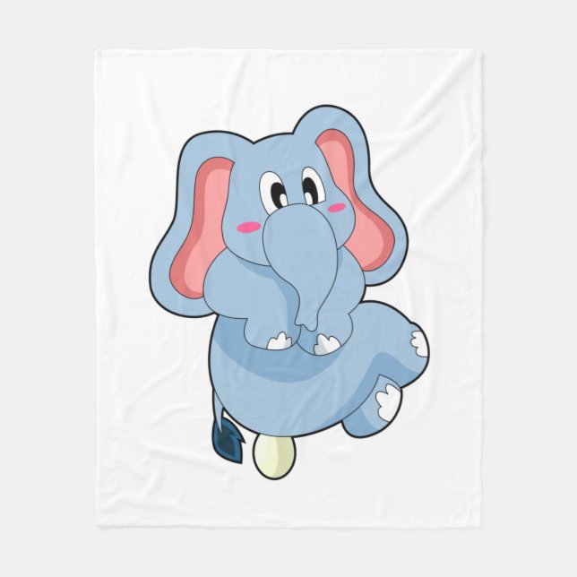 Elephant Egg Fleecedecke (Vorderseite)