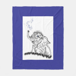 Elephant Energy Fleecedecke