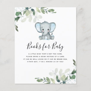 Elephant Eucalyptus-BUCHT für Babykarte
