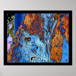 Elephant Eye Original Foto Digitale Kunst Poster