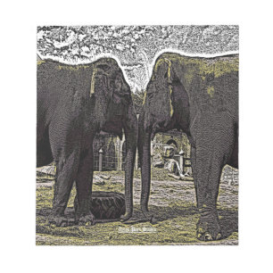 Elephant Eyes Notizblock