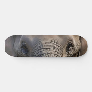 Elephant Eyes Skate Deck Skateboard