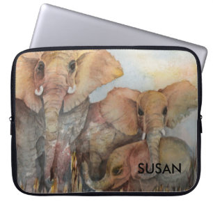 ELEPHANT FAMILY LAPTOPSCHUTZHÜLLE