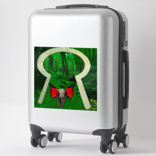Elephant Fantasy Sticker