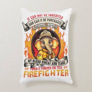 Elephant Firefighter Dekokissen