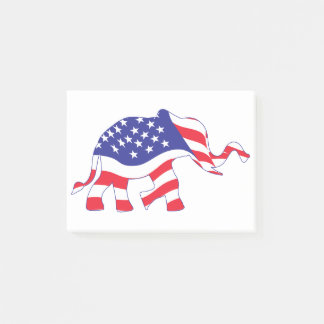 Elephant-FLAG Post-it Klebezettel
