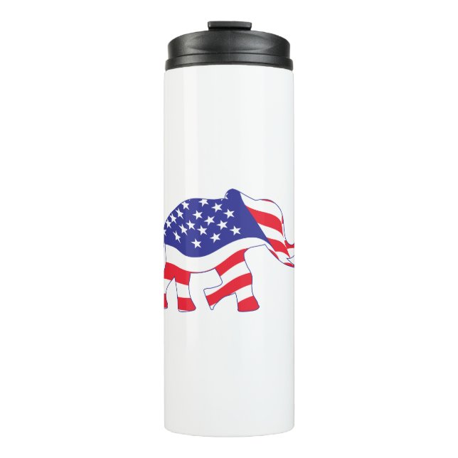 Elephant-FLAG Thermosbecher (Vorderseite)