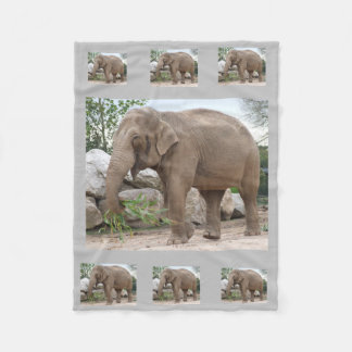 Elephant Fleece Blanket