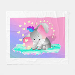 Elephant Fleecedecke