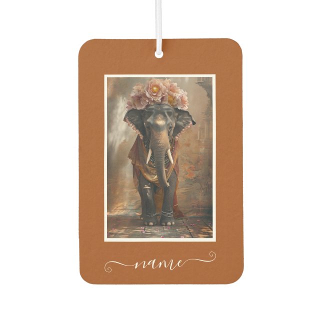 Elephant Floral Harmony Autolufterfrischer (Vorderseite)