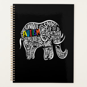 Elephant für Autismus Planer