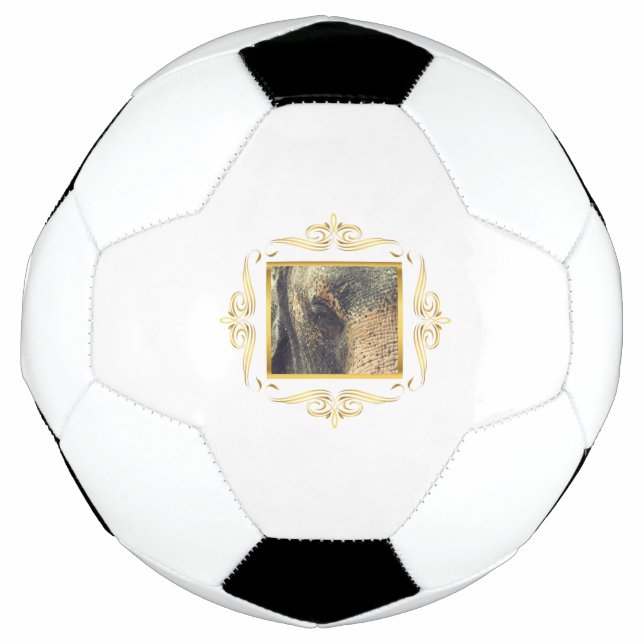 Elephant Gerahmt Fußball (Vorderseite)