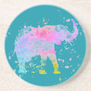Elephant Getränkeuntersetzer