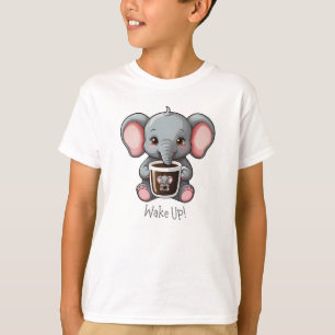 Elephant geweckt T-Shirt