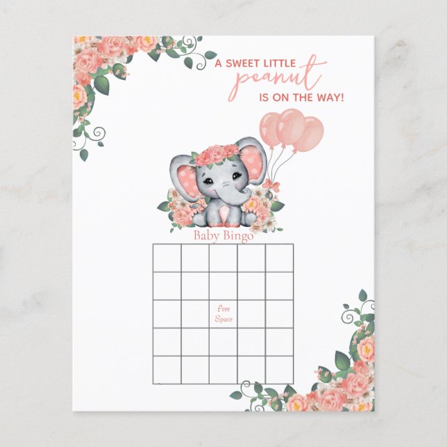 Elephant Girl Baby Showspiel (Vorderseite)