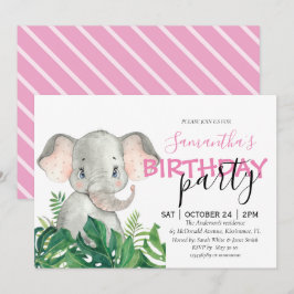 Elephant Girl BIRTHDAY Ankündigung