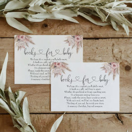 Elephant Girl Boho Kinderduschbücher für Baby Begleitkarte