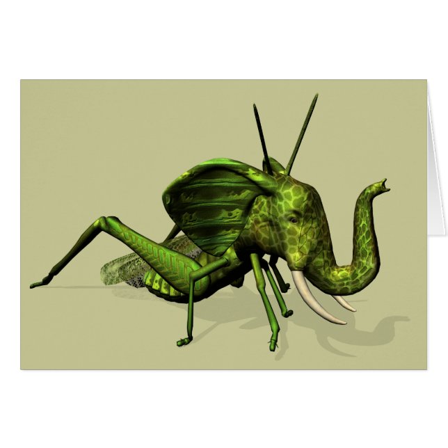 Elephant Grasshopper Crossbreed (Vorderseite (Horizontal))