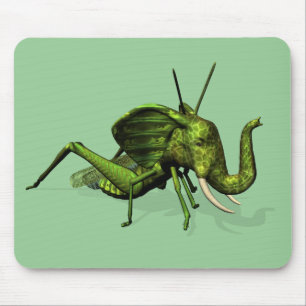 Elephant Grasshopper Crossbreed Mousepad