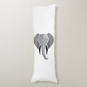 Elephant Head mit einfachen Formen Geometrien Seitenschläferkissen