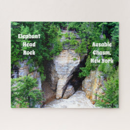 Elephant Head Rock Jigsaw Puzzle