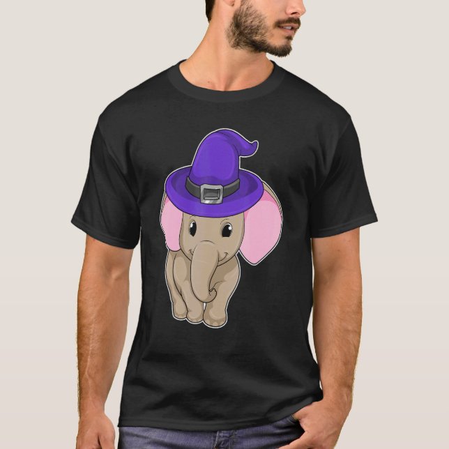 Elephant Hexe T-Shirt (Vorderseite)