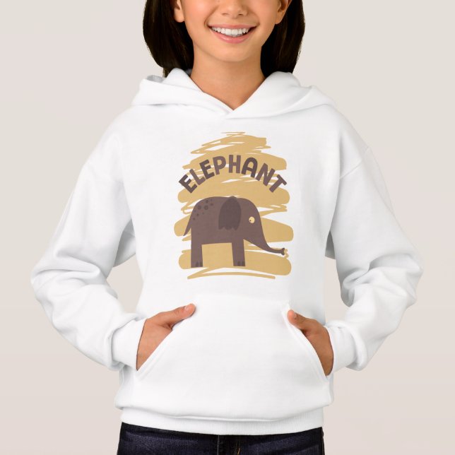Elephant Hoodie (Vorderseite)