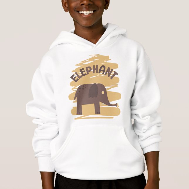 Elephant Hoodie (Vorderseite)