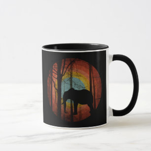 ELEPHANT IM WALD TASSE