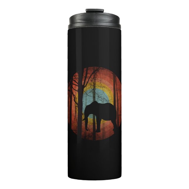 ELEPHANT IM WALD THERMOSBECHER (Vorderseite)